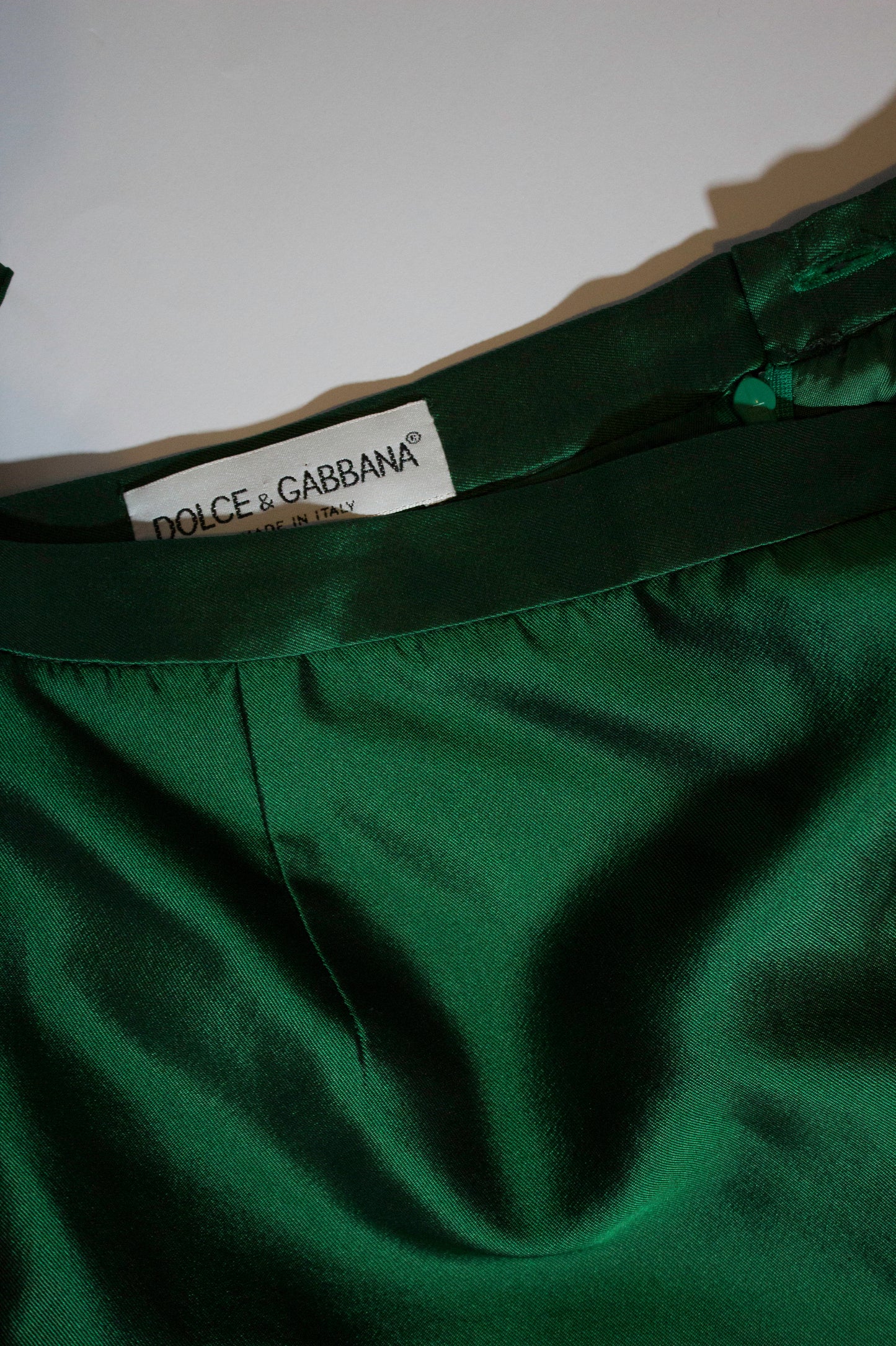 Dolce & Gabbana Green Skirt Suit