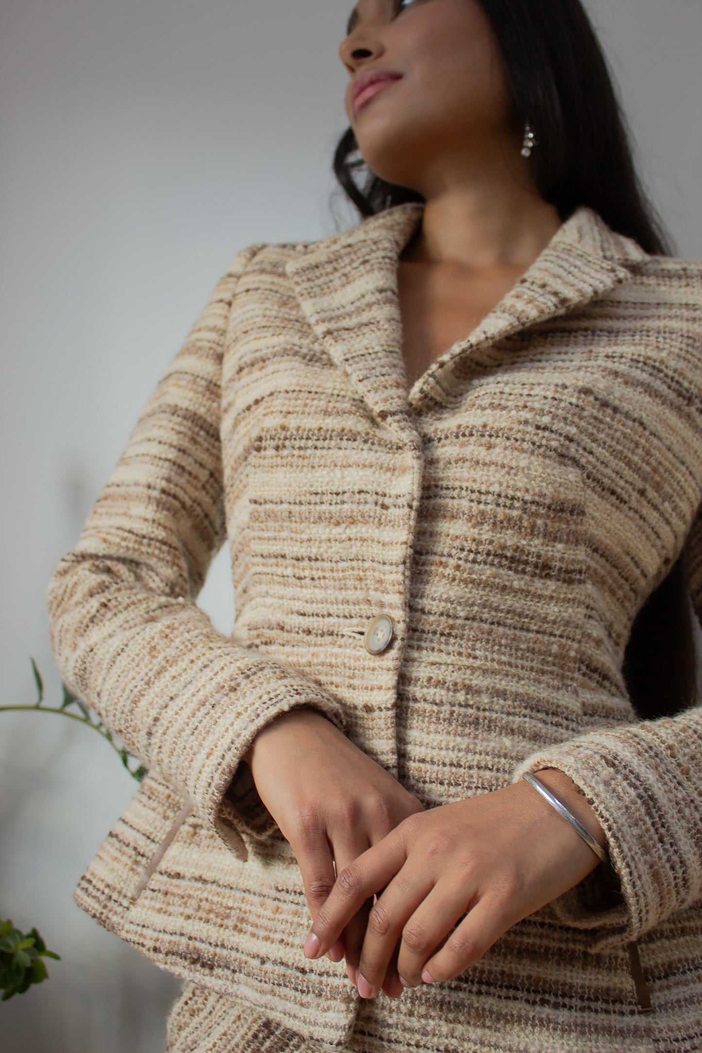 Vintage Prada F/W 2000 Tweed Suit