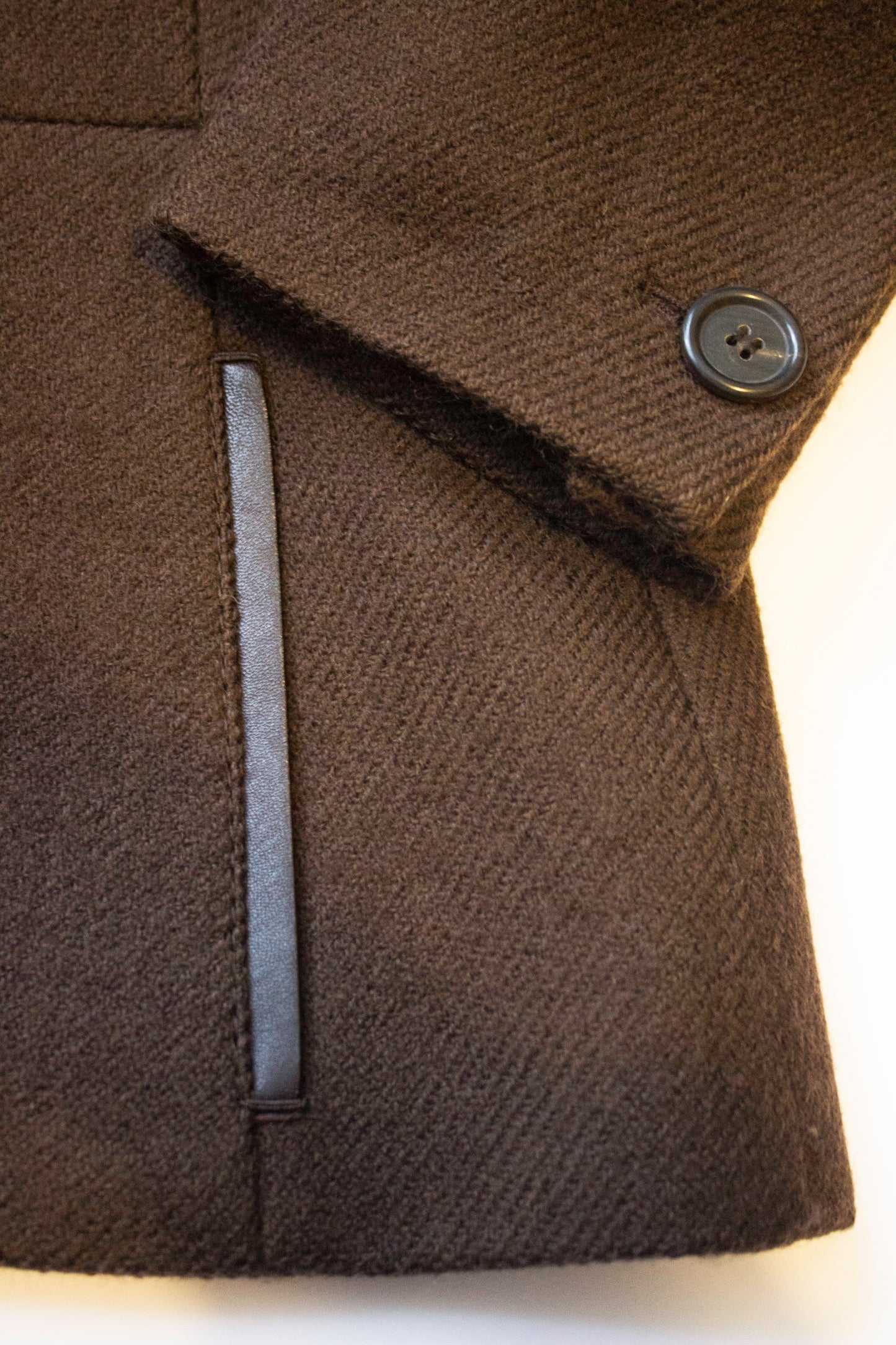 Vintage Prada F/W 2000 Brown Wool Suit