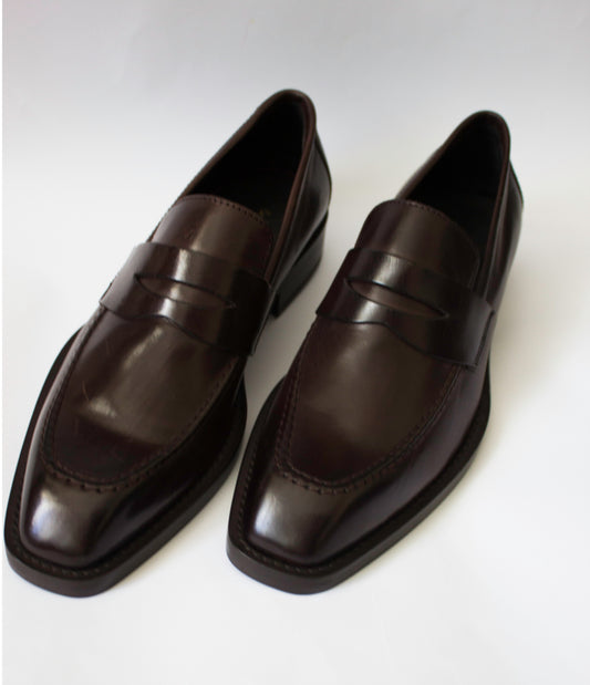 Paul Smith Dark Brown Leather Loafers