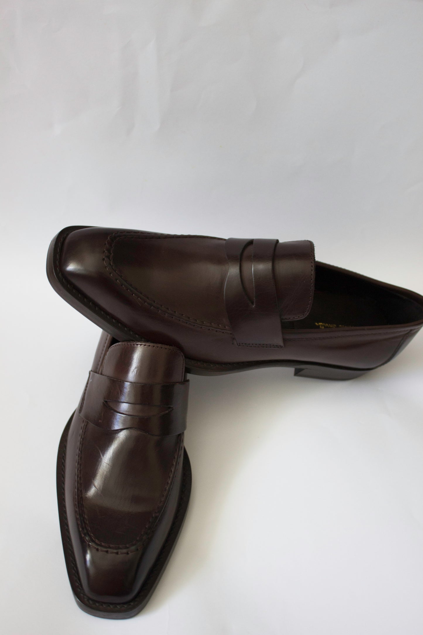 Paul Smith Dark Brown Leather Loafers