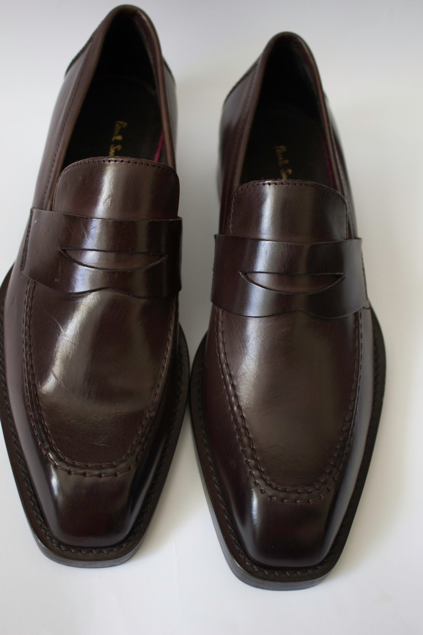 Paul Smith Dark Brown Leather Loafers
