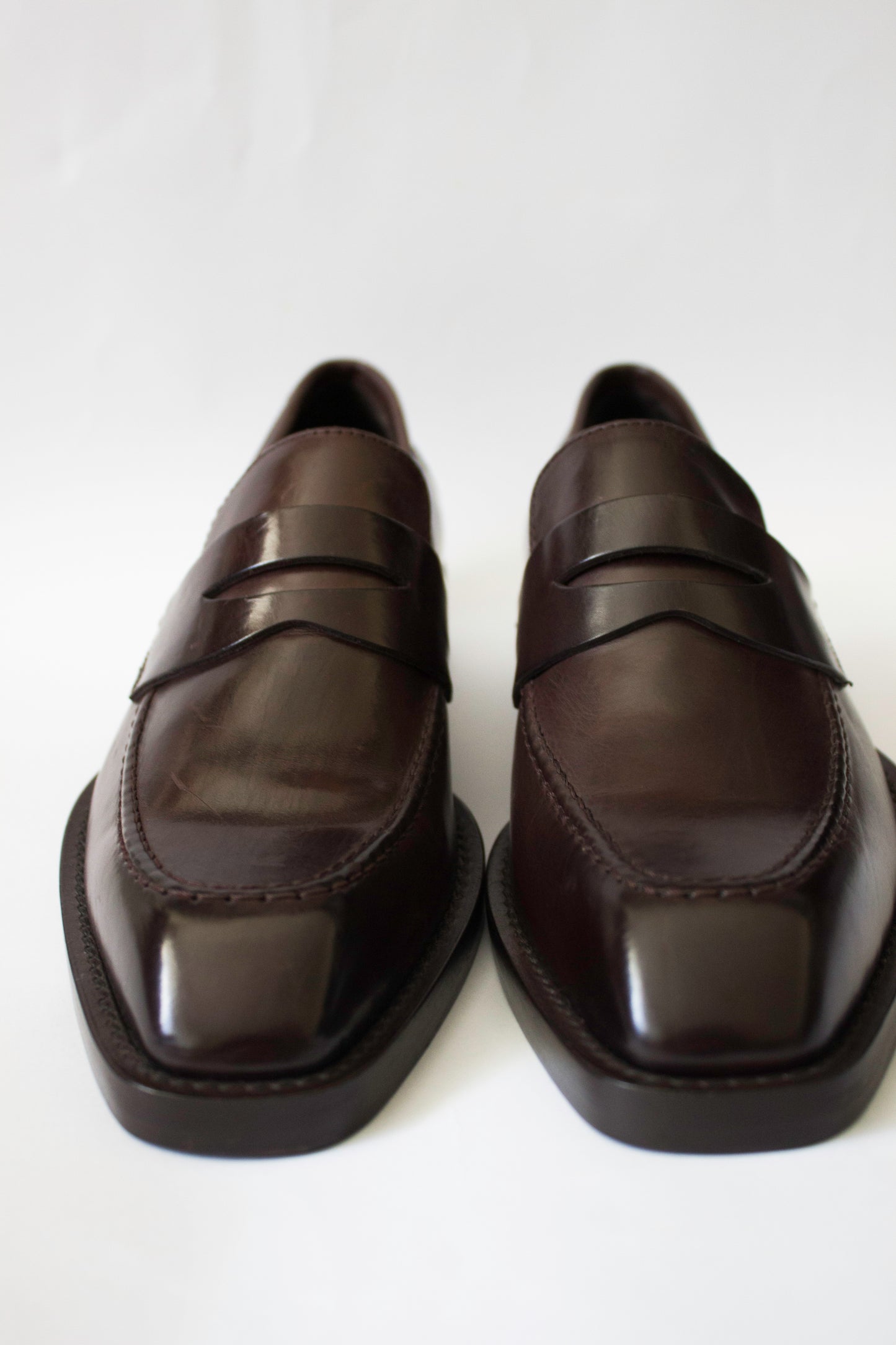 Paul Smith Dark Brown Leather Loafers