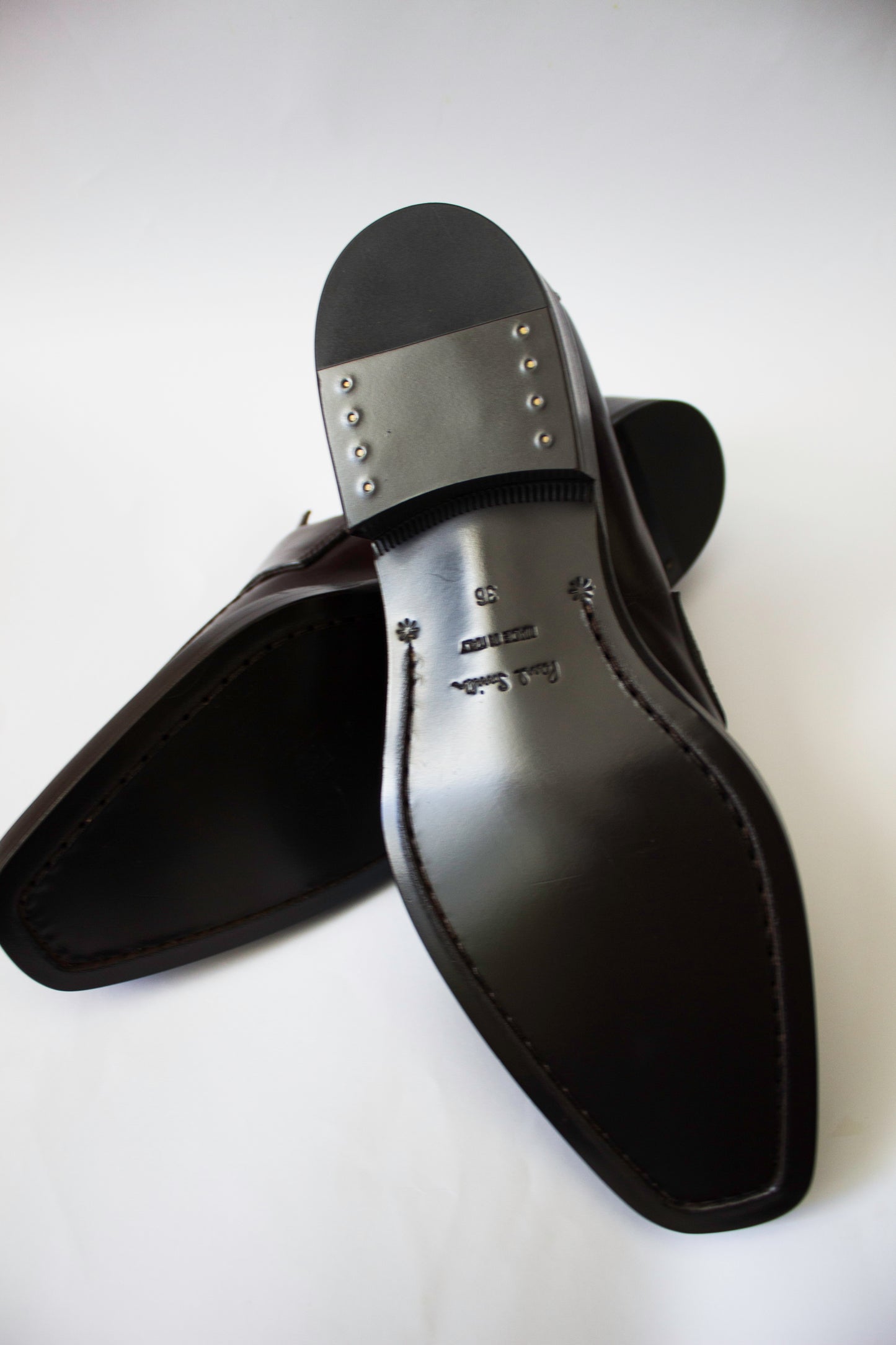Paul Smith Dark Brown Leather Loafers