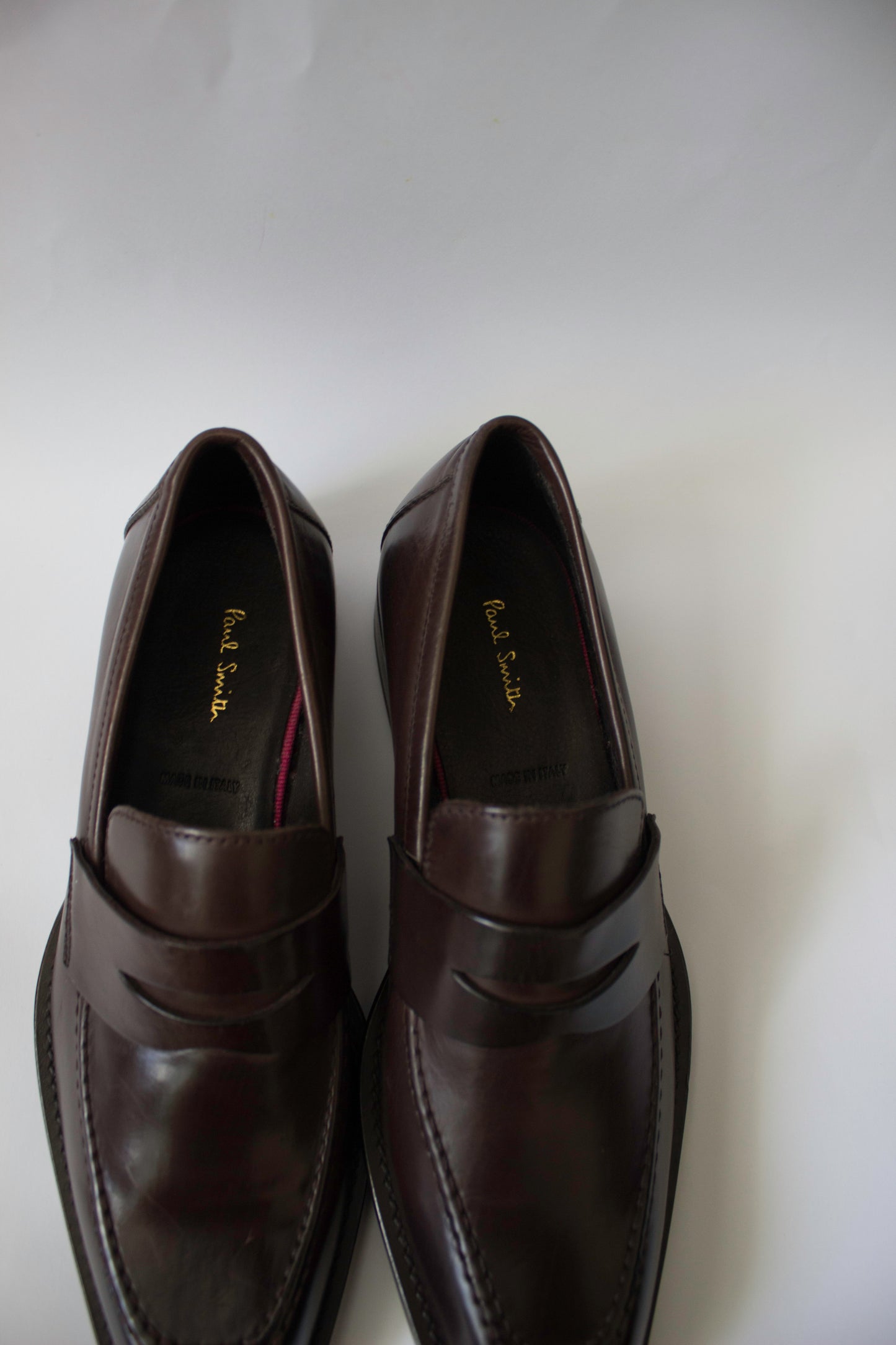 Paul Smith Dark Brown Leather Loafers
